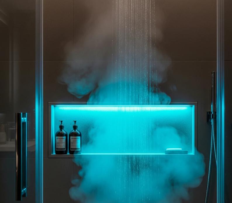 Lighted Shower Niche Ideas